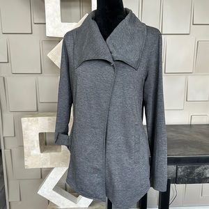 GNW jacket cardigan top gray long sleeve Size Large